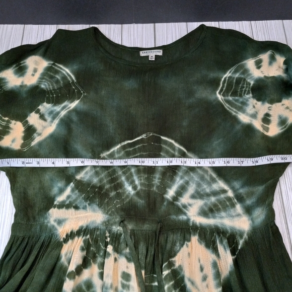 Earthbound Trading Co Boho Tie Dye Dress - Picture 7 of 10